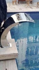 Havuz Şelalesi Kobra Model 50x60 cm | 304 Paslanmaz Çelik