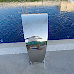 Havuz Şelalesi Kobra Model 60x90 cm | 316 Paslanmaz Çelik